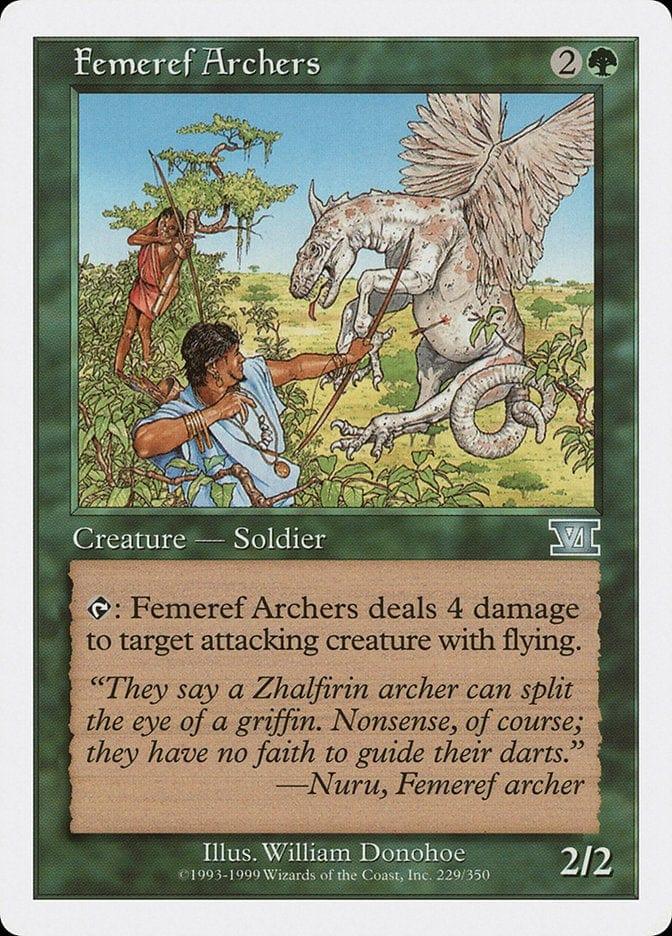 Magic: The Gathering MTG Single Femeref Archers [Classic Sixth Edition]