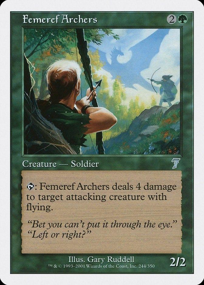 Magic: The Gathering MTG Single Femeref Archers [Seventh Edition]