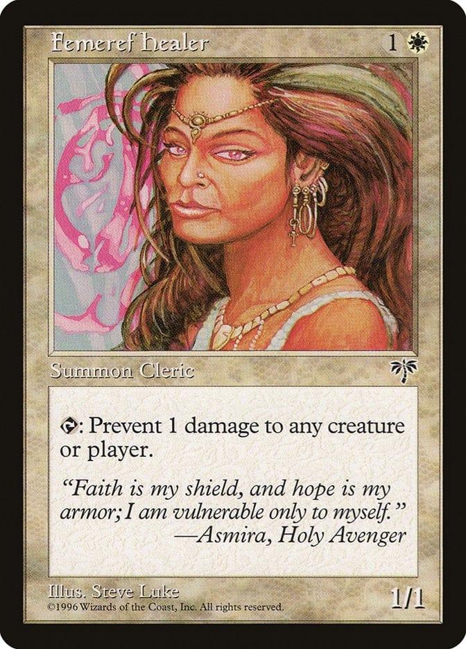 Magic: The Gathering MTG Single Femeref Healer [Mirage]