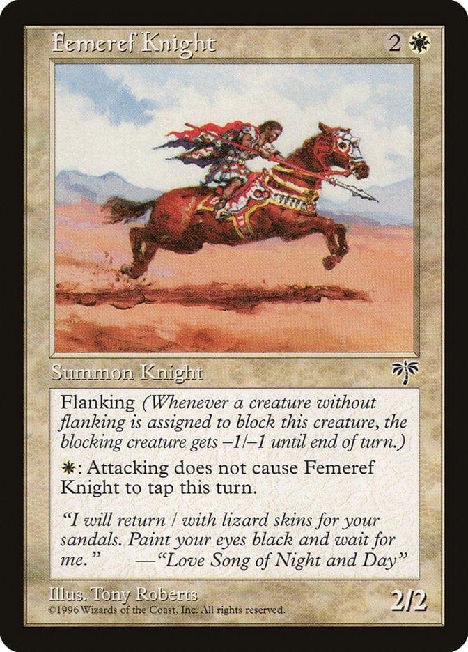 Magic: The Gathering MTG Single Femeref Knight [Mirage]