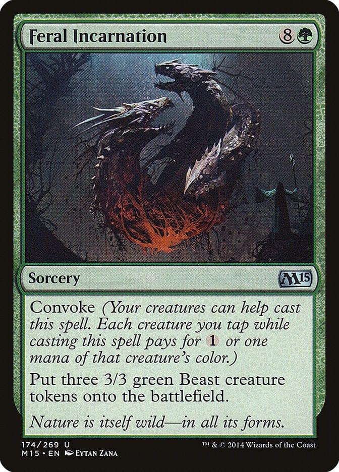 Magic: The Gathering MTG Single Feral Incarnation [Magic 2015]