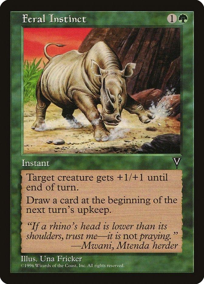 Magic: The Gathering MTG Single Feral Instinct [Visions]