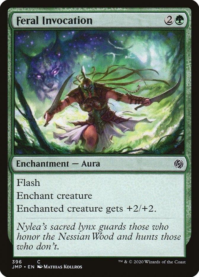 Magic: The Gathering MTG Single Feral Invocation [Jumpstart]