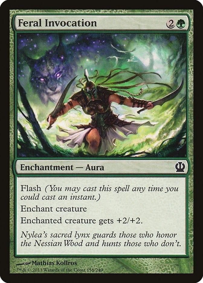 Magic: The Gathering MTG Single Feral Invocation [Theros]