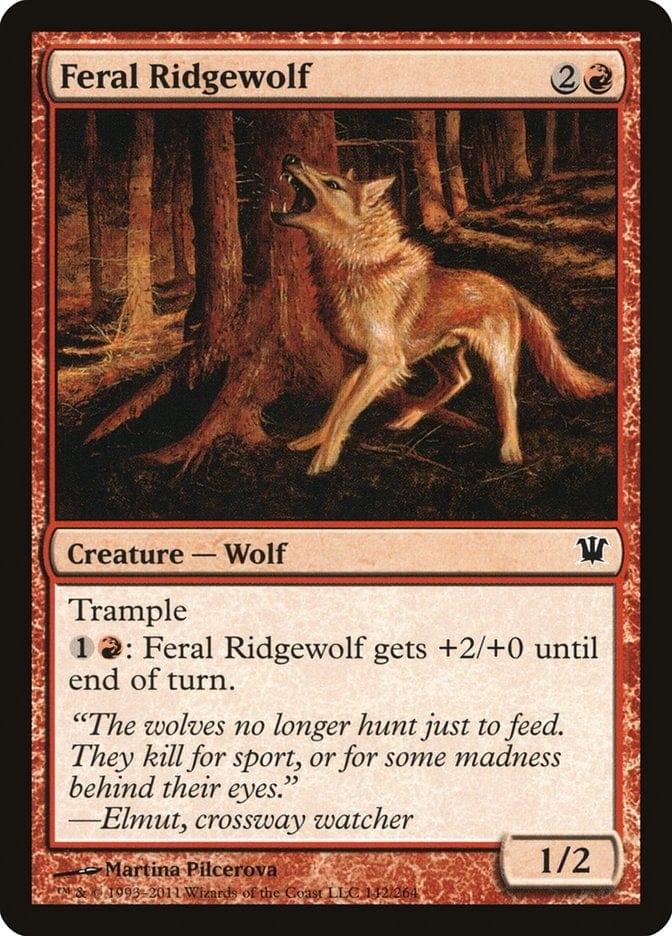 Magic: The Gathering MTG Single Feral Ridgewolf [Innistrad]