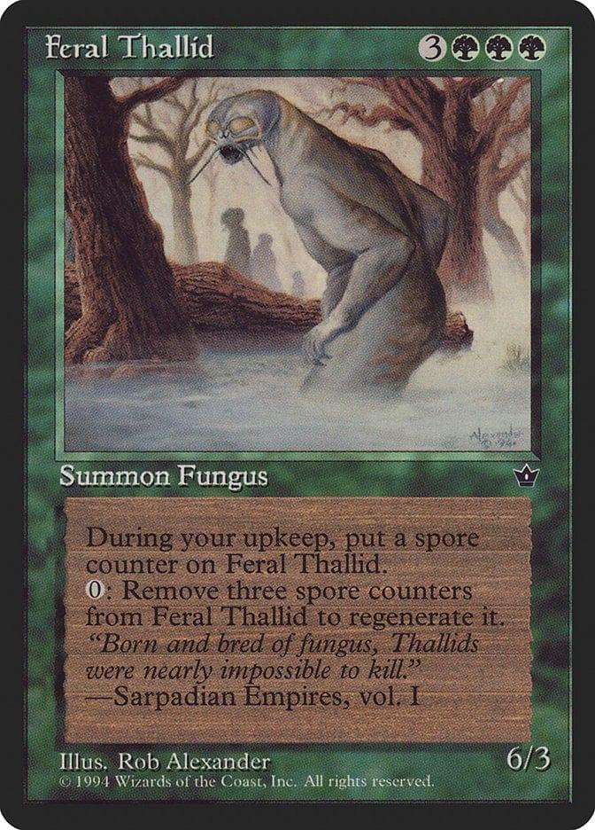 Magic: The Gathering MTG Single Feral Thallid [Fallen Empires]