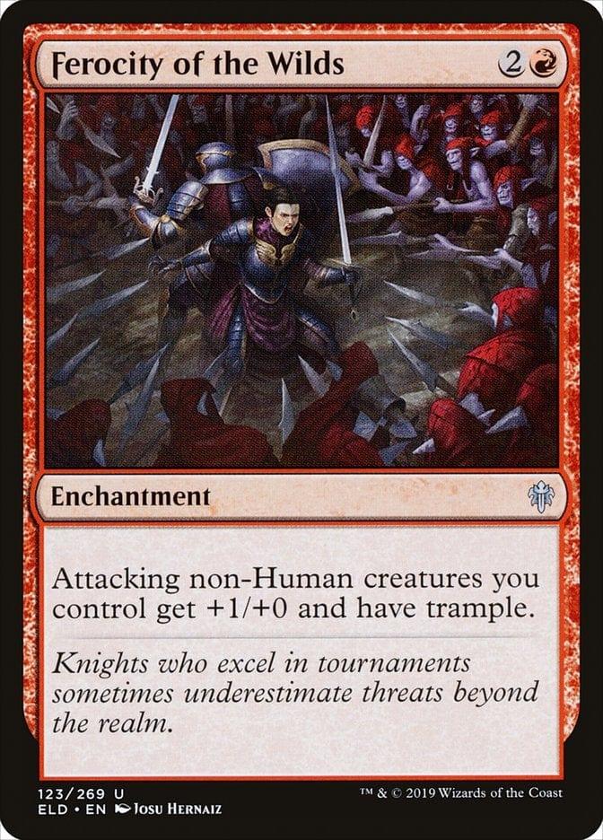 Magic: The Gathering MTG Single Ferocity of the Wilds [Throne of Eldraine]