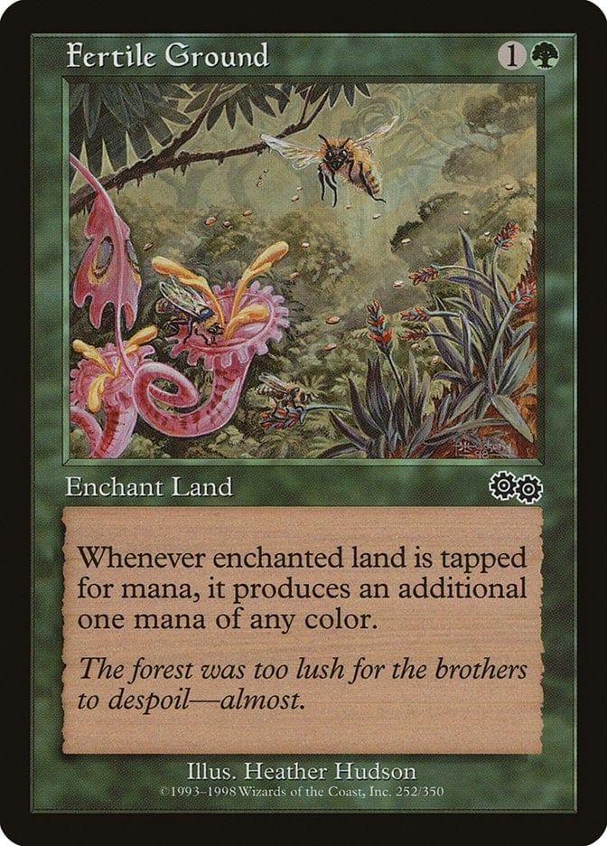 Magic: The Gathering MTG Single Fertile Ground [Urza's Saga]