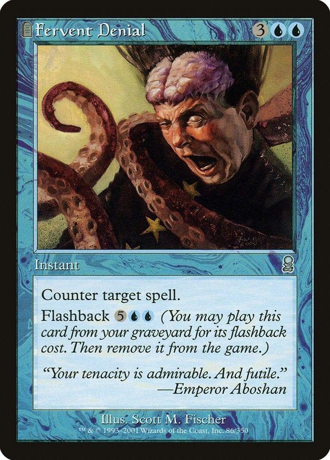 Magic: The Gathering MTG Single Fervent Denial [Odyssey]