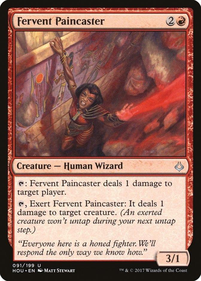 Magic: The Gathering MTG Single Fervent Paincaster [Hour of Devastation]