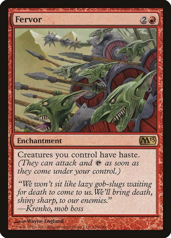 Magic: The Gathering MTG Single Fervor [Magic 2013]
