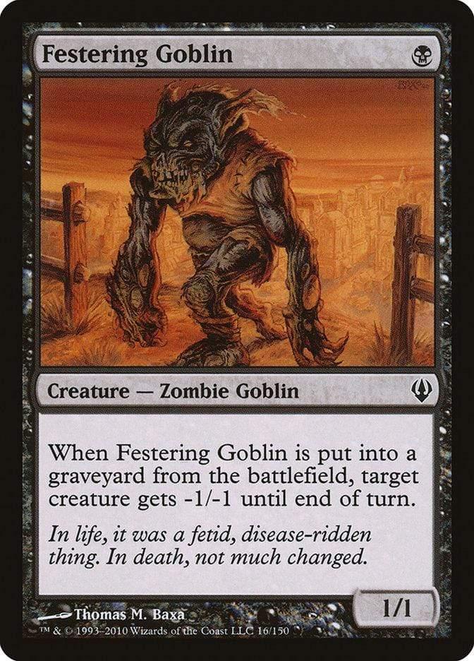 Magic: The Gathering MTG Single Festering Goblin [Archenemy]