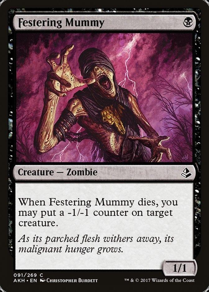 Magic: The Gathering MTG Single Festering Mummy [Amonkhet]