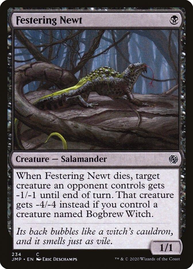 Magic: The Gathering MTG Single Festering Newt [Jumpstart]