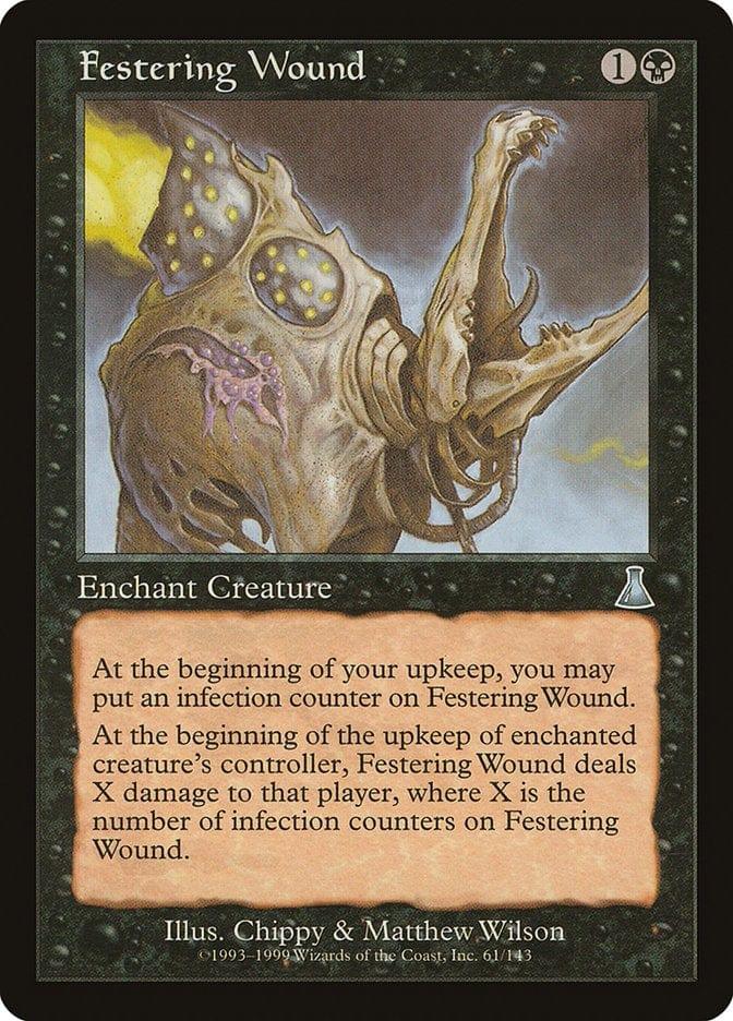 Magic: The Gathering MTG Single Festering Wound [Urza's Destiny]