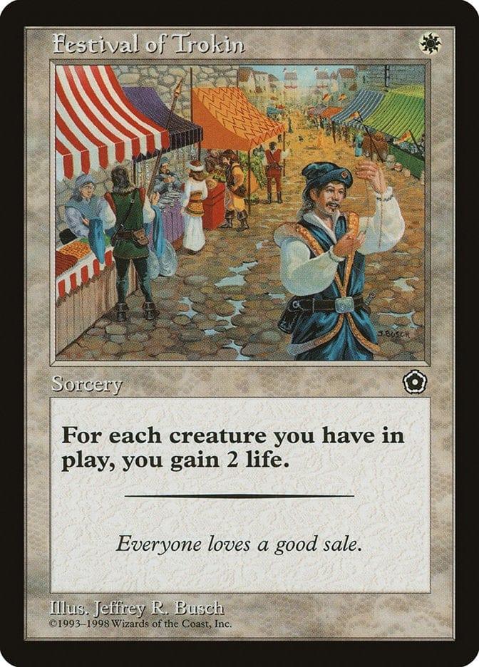 Magic: The Gathering MTG Single Festival of Trokin [Portal Second Age]