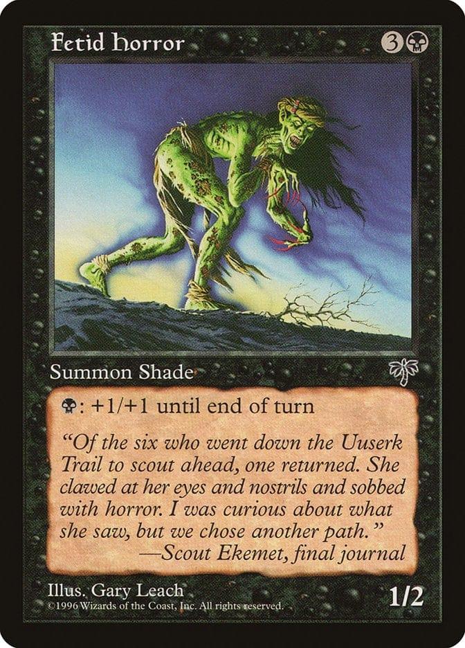 Magic: The Gathering MTG Single Fetid Horror [Mirage]