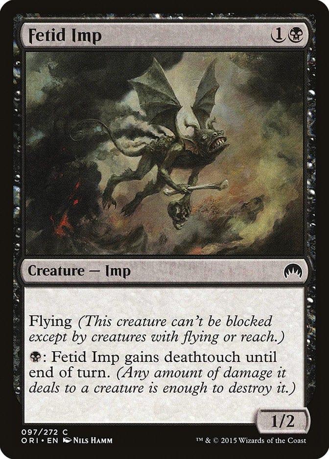 Magic: The Gathering MTG Single Fetid Imp [Magic Origins]