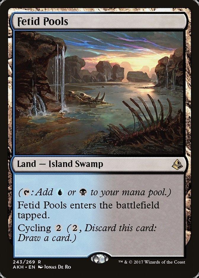 Magic: The Gathering MTG Single Fetid Pools [Amonkhet]