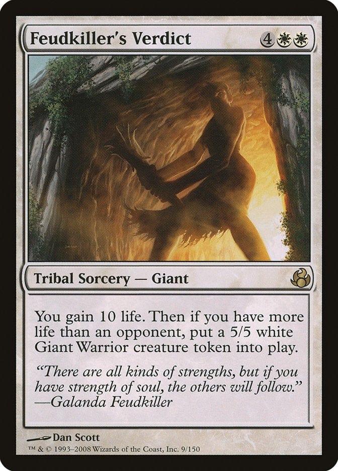 Magic: The Gathering MTG Single Feudkiller's Verdict [Morningtide]