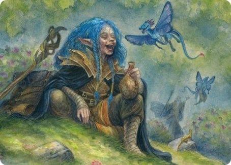 Magic: The Gathering MTG Single Feywild Trickster Art Card [Dungeons & Dragons: Adventures in the Forgotten Realms Art Series]