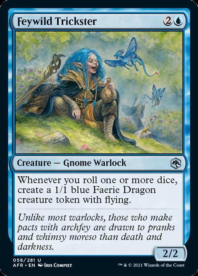 Magic: The Gathering MTG Single Feywild Trickster [Dungeons & Dragons: Adventures in the Forgotten Realms]