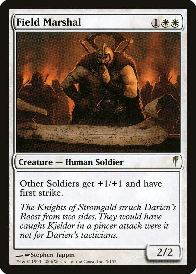 Magic: The Gathering MTG Single Field Marshal [Coldsnap]
