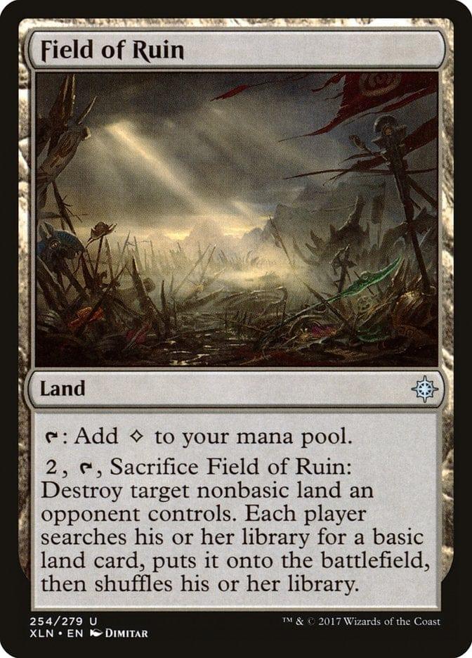 Magic: The Gathering MTG Single Field of Ruin [Ixalan]