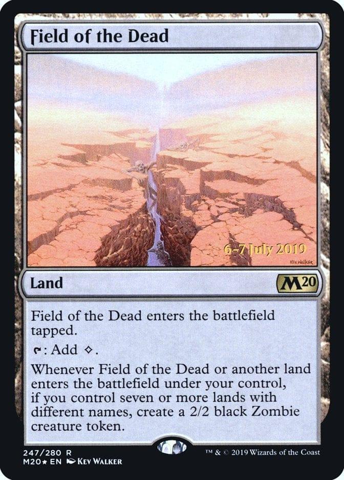 Magic: The Gathering MTG Single Field of the Dead  [Core Set 2020 Prerelease Promos]