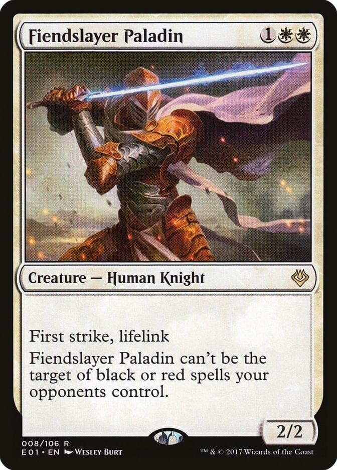 Magic: The Gathering MTG Single Fiendslayer Paladin [Archenemy: Nicol Bolas]