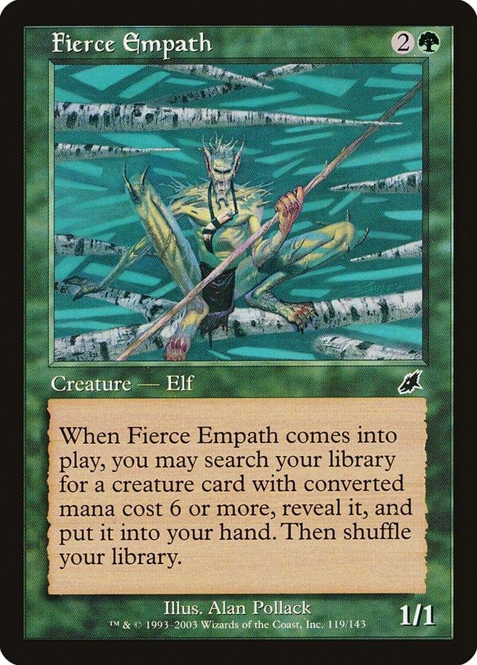 Magic: The Gathering MTG Single Fierce Empath [Scourge]