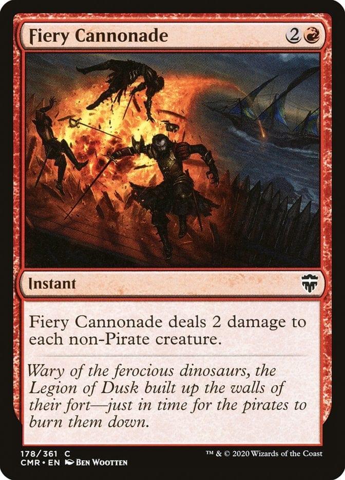 Magic: The Gathering MTG Single Fiery Cannonade [Commander Legends]