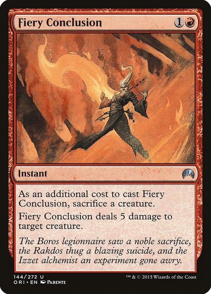 Magic: The Gathering MTG Single Fiery Conclusion [Magic Origins]