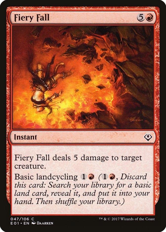 Magic: The Gathering MTG Single Fiery Fall [Archenemy: Nicol Bolas]
