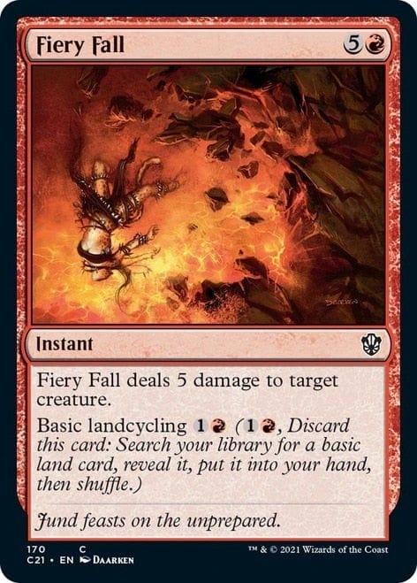 Magic: The Gathering MTG Single Fiery Fall [Commander 2021]