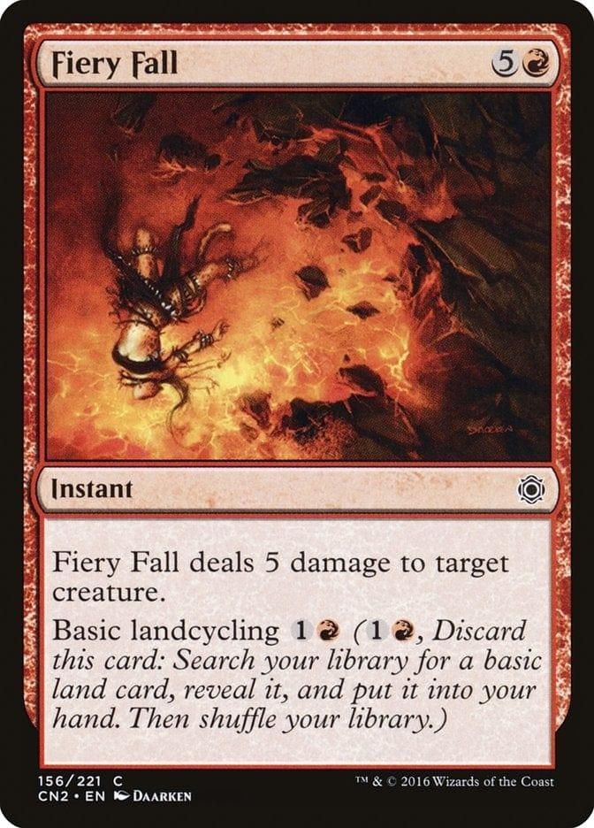 Magic: The Gathering MTG Single Fiery Fall [Conspiracy: Take the Crown]