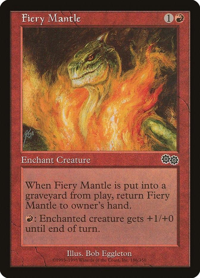 Magic: The Gathering MTG Single Fiery Mantle [Urza's Saga]