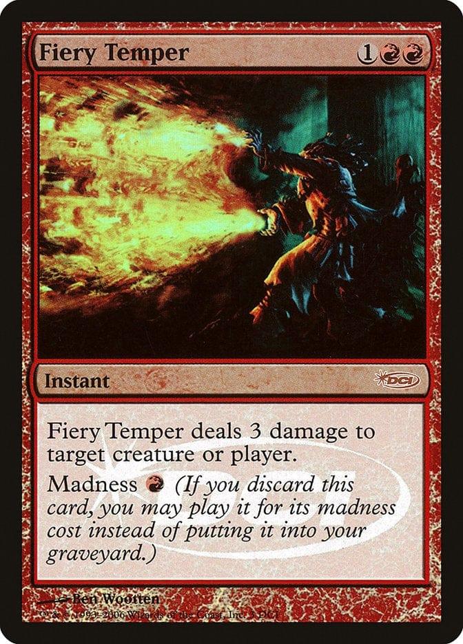Magic: The Gathering MTG Single Fiery Temper [Gateway 2006]