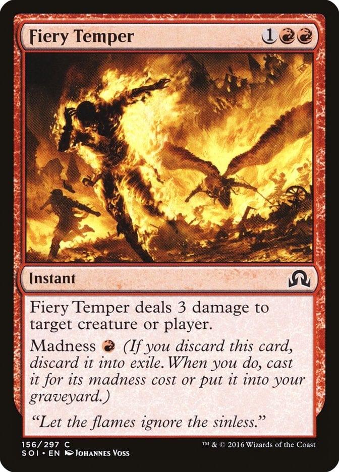 Magic: The Gathering MTG Single Fiery Temper [Shadows over Innistrad]