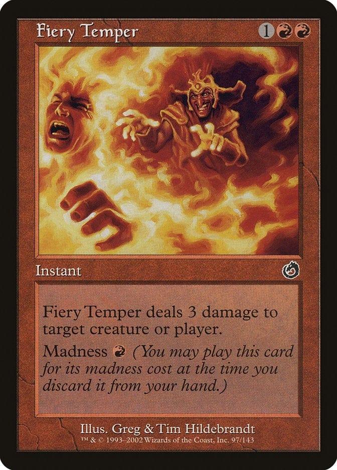 Magic: The Gathering MTG Single Fiery Temper [Torment]