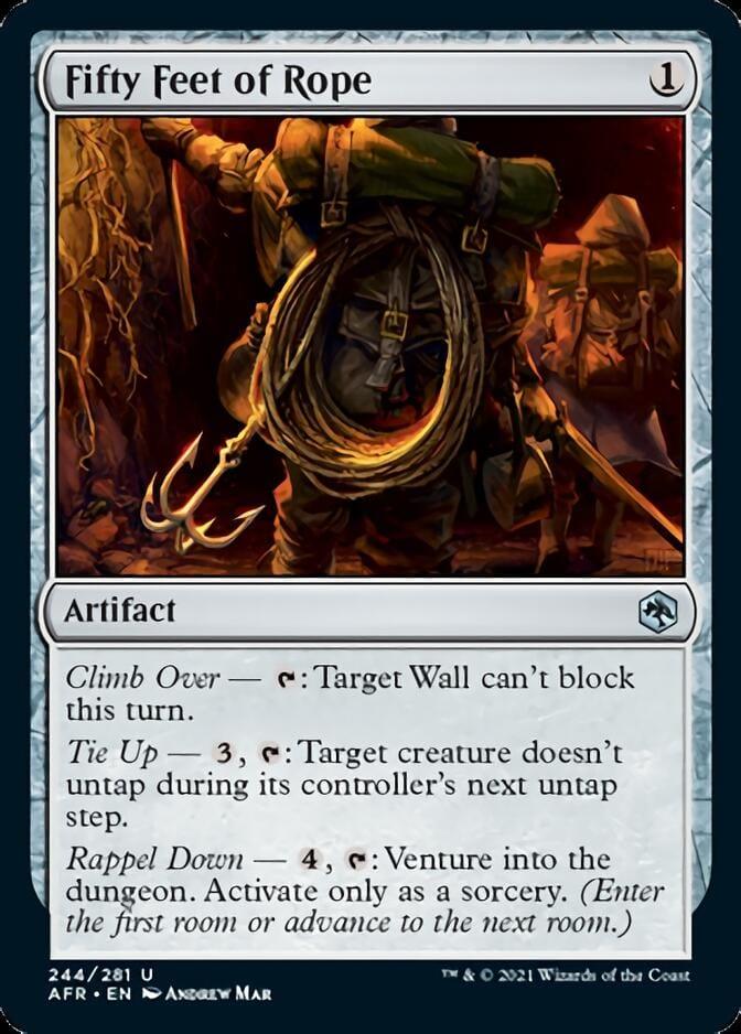 Magic: The Gathering MTG Single Fifty Feet of Rope [Dungeons & Dragons: Adventures in the Forgotten Realms]