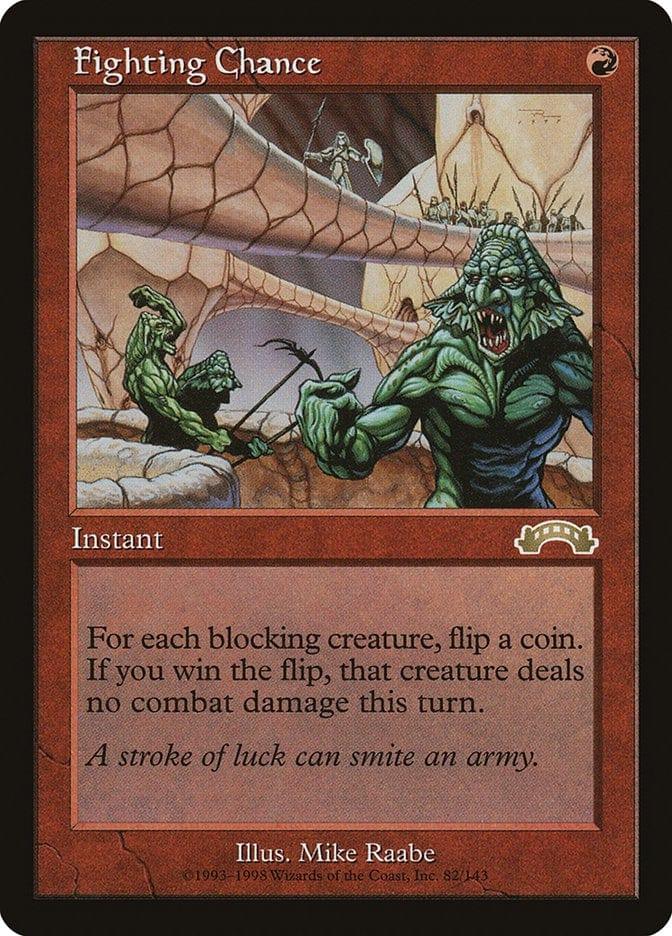 Magic: The Gathering MTG Single Fighting Chance [Exodus]