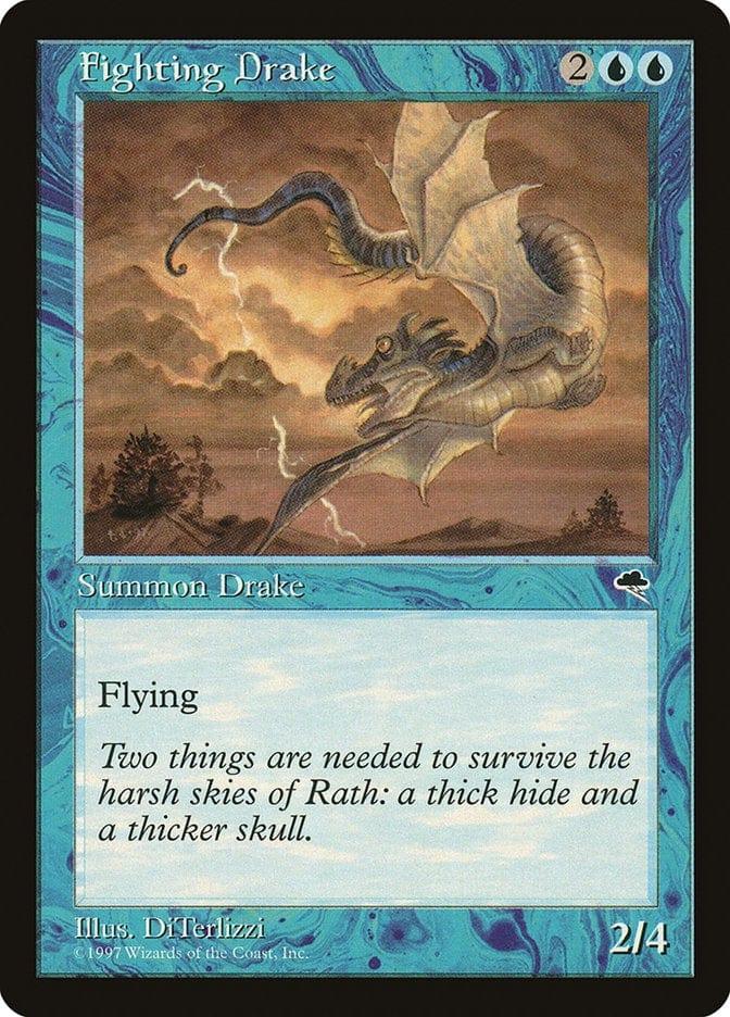 Magic: The Gathering MTG Single Fighting Drake [Tempest]