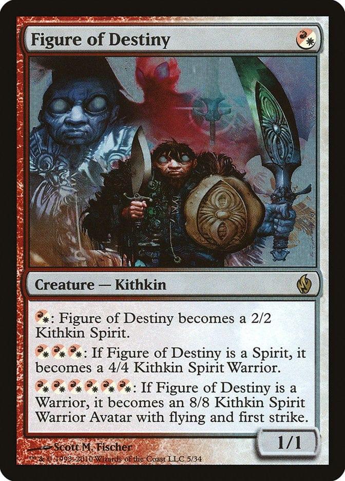 Magic: The Gathering MTG Single Figure of Destiny [Premium Deck Series: Fire and Lightning]