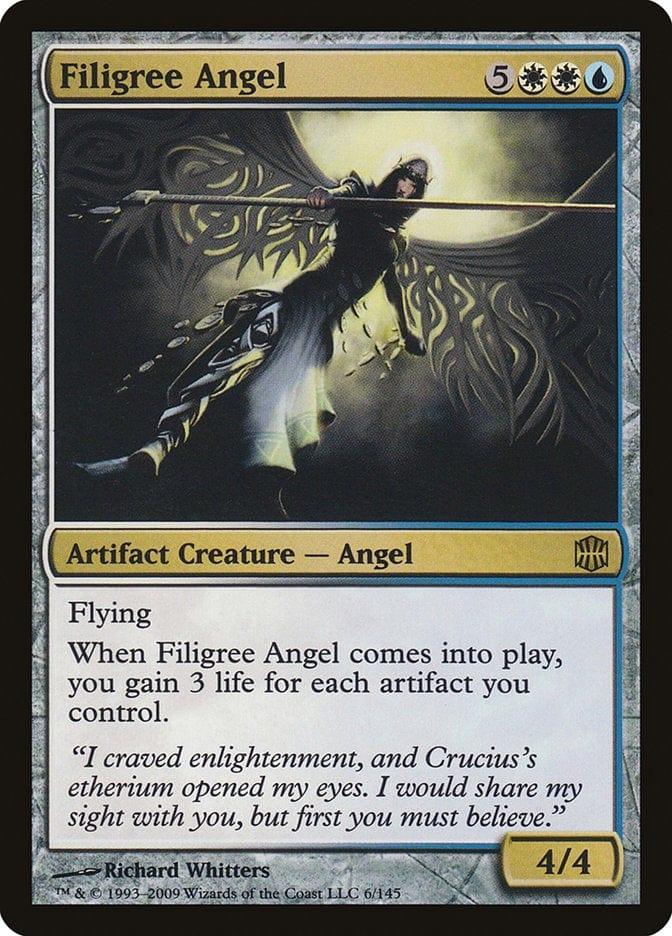 Magic: The Gathering MTG Single Filigree Angel [Alara Reborn]