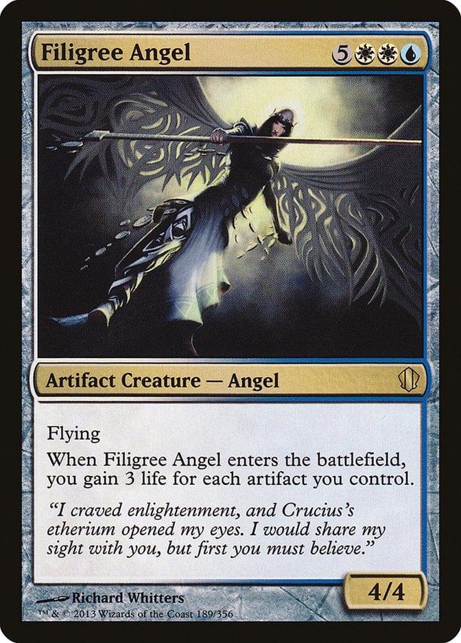 Magic: The Gathering MTG Single Filigree Angel [Commander 2013]
