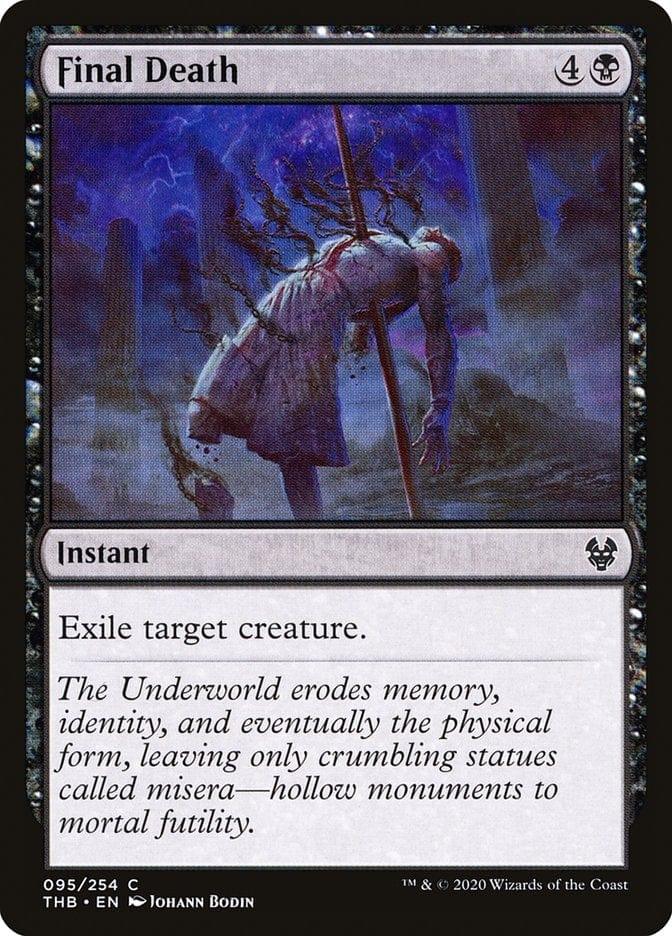 Magic: The Gathering MTG Single Final Death [Theros Beyond Death]