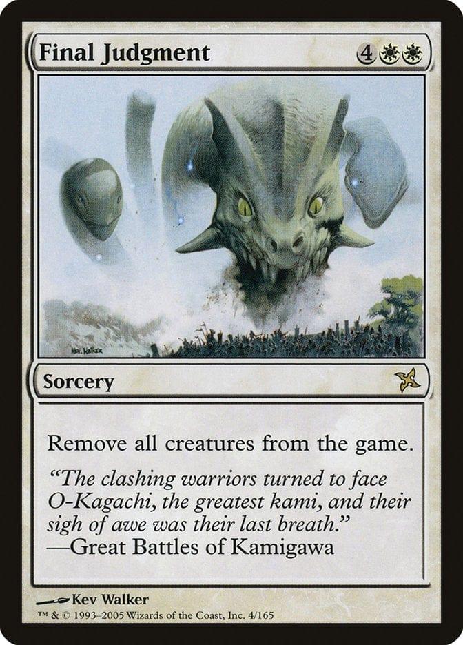 Magic: The Gathering MTG Single Final Judgment [Betrayers of Kamigawa]