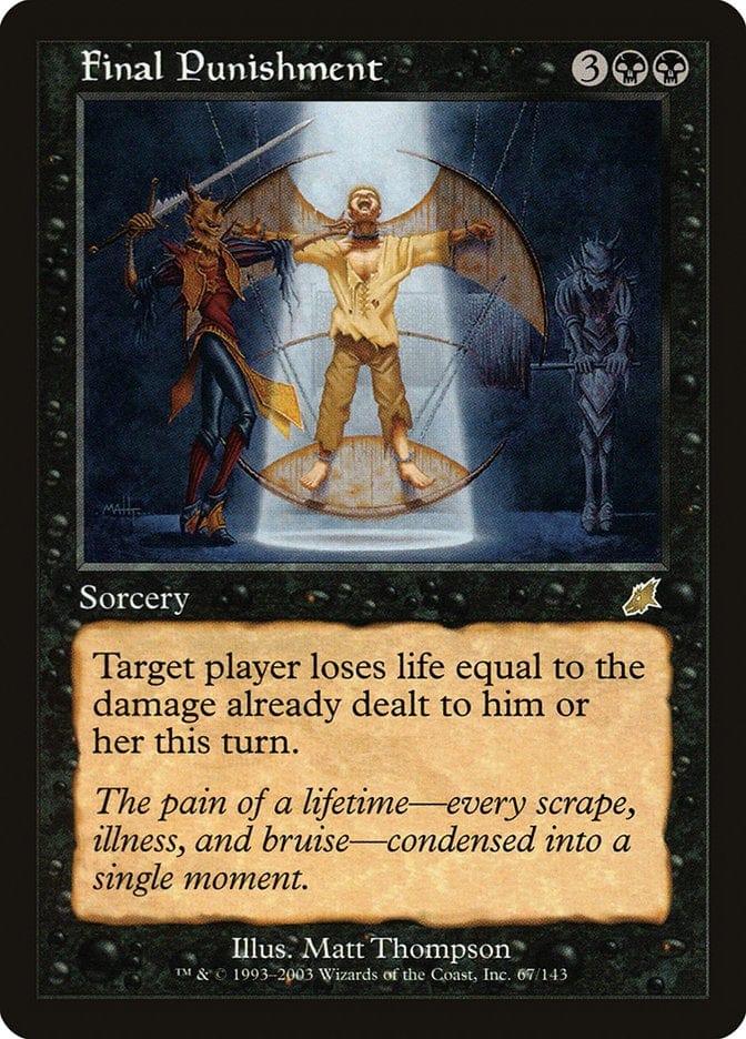 Magic: The Gathering MTG Single Final Punishment [Scourge]