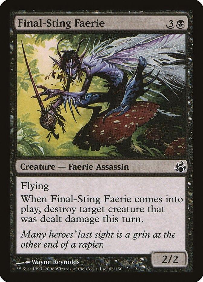 Magic: The Gathering MTG Single Final-Sting Faerie [Morningtide]